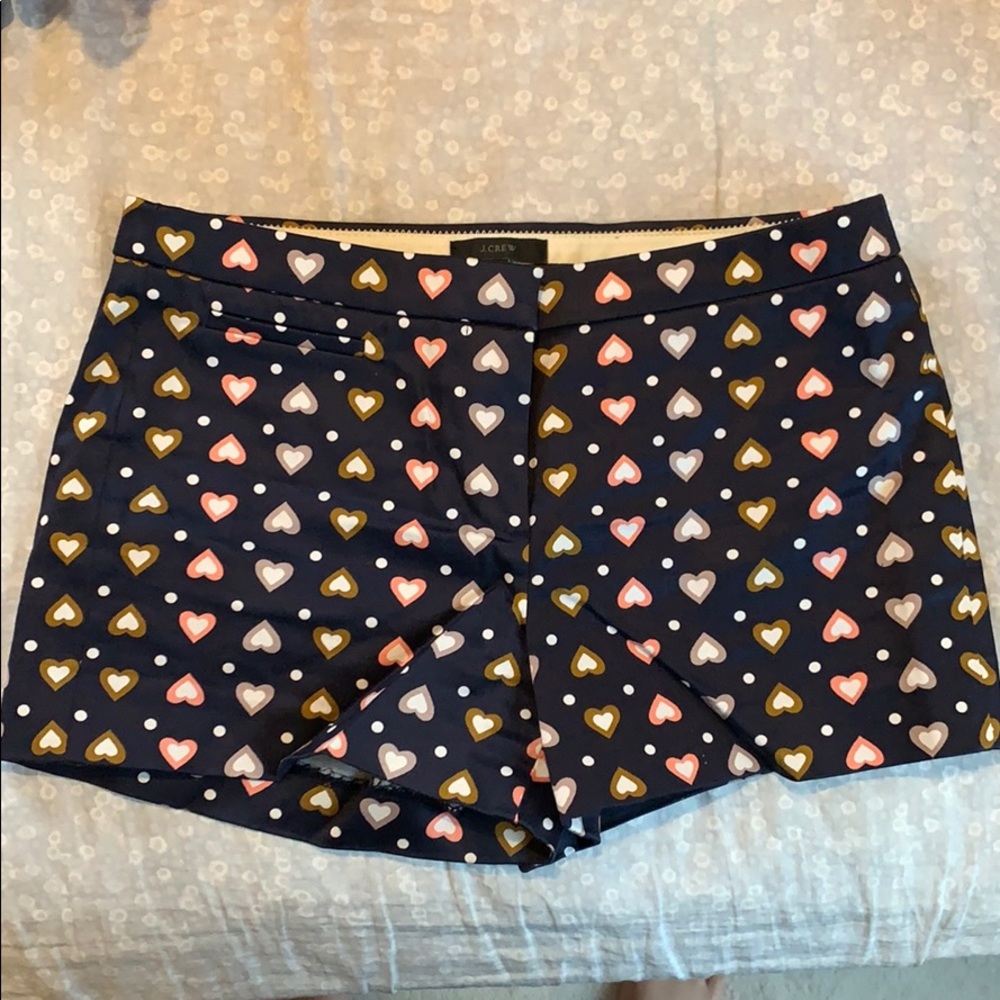 J.Crew Cotton Hearts Shorts